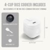 GreenLife Digital Rice Cooker Review Compact Design with Nonstick Ceramic and Fuzzy Logic Tech