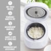 GreenLife Digital Rice Cooker Review Compact Design with Nonstick Ceramic and Fuzzy Logic Tech
