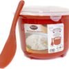 71u9wfYgaYL._AC_SL1500_ Review of Home & Style Microwave Rice Steamer Cooker BPA Free 2.6L Red