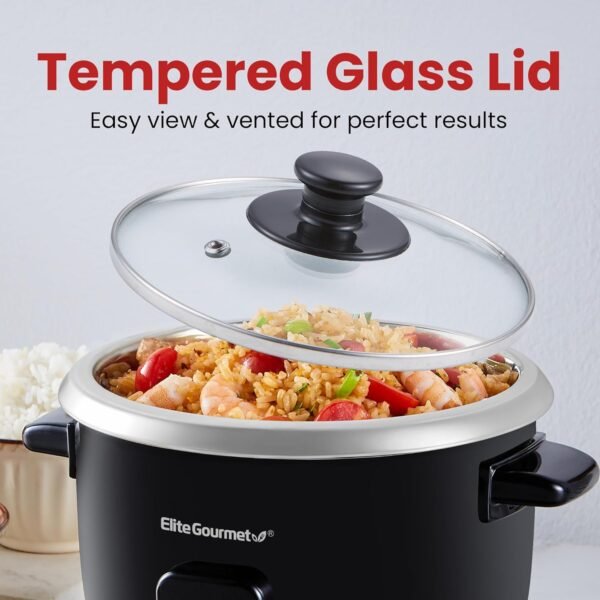 Elite Gourmet ERC003B Rice Cooker Review Perfect for Soups, Stews, and Fluffy Rice