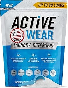 Active Wear Laundry Detergent Review ACTIVE Powder for Sweat and Gym Clothes