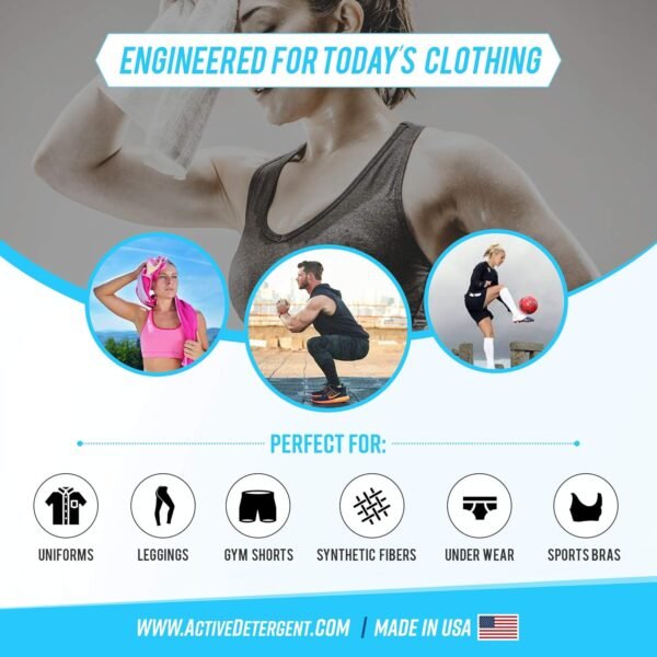Active Wear Laundry Detergent Review ACTIVE Powder for Sweat and Gym Clothes