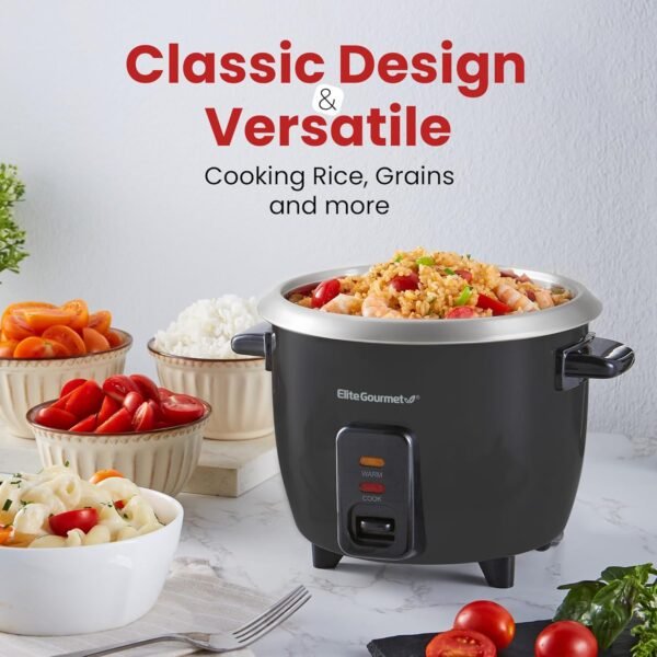 Elite Gourmet ERC003B Rice Cooker Review Perfect for Soups, Stews, and Fluffy Rice